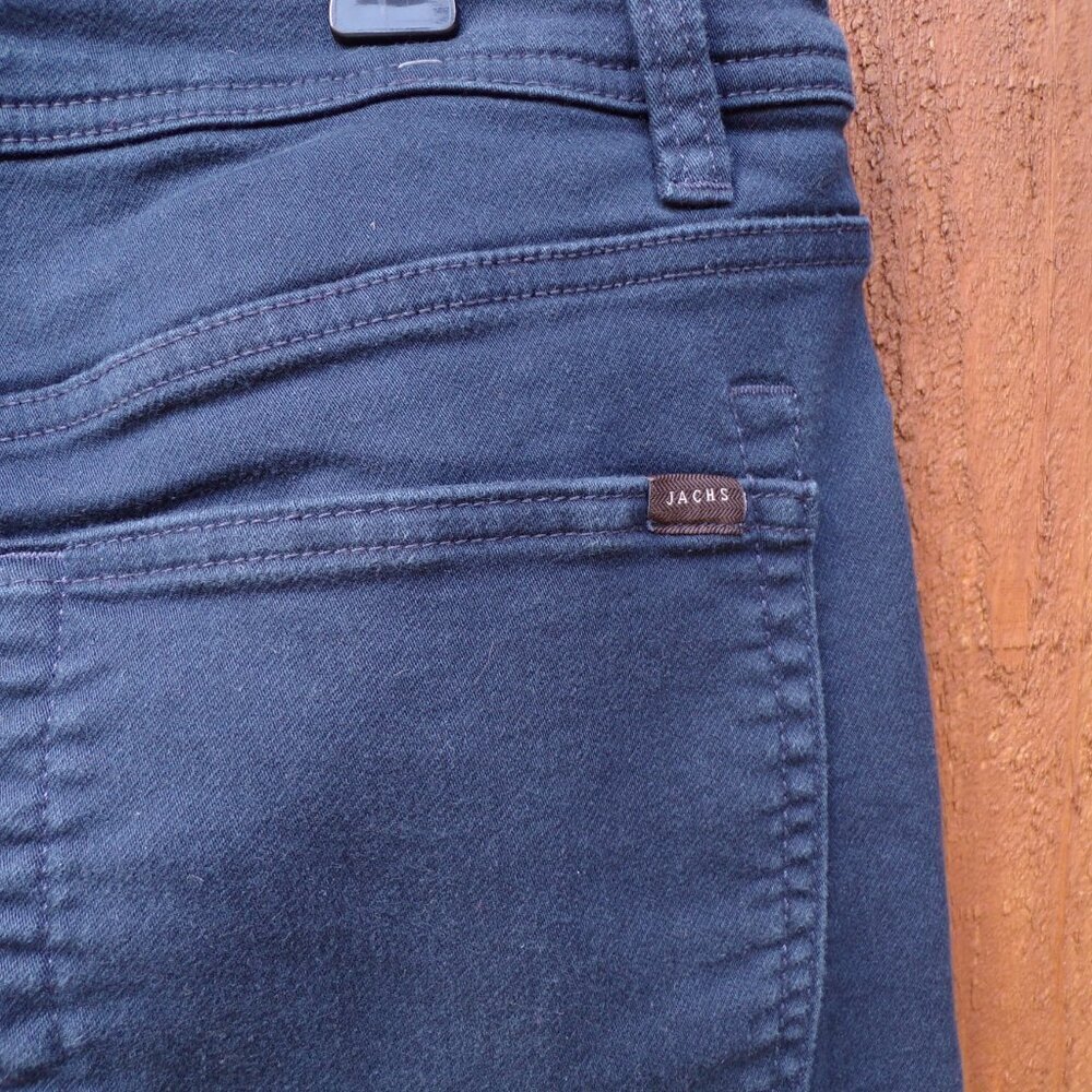 Jachs New York Men's 36x30 Blue Stretch Five Pocket Pants. EUC - Picture 7 of 10